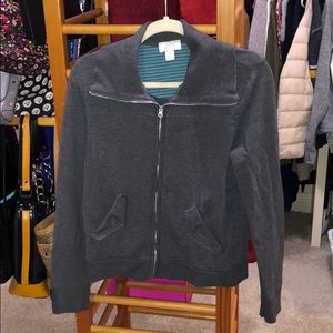 Loft soft gray jacket